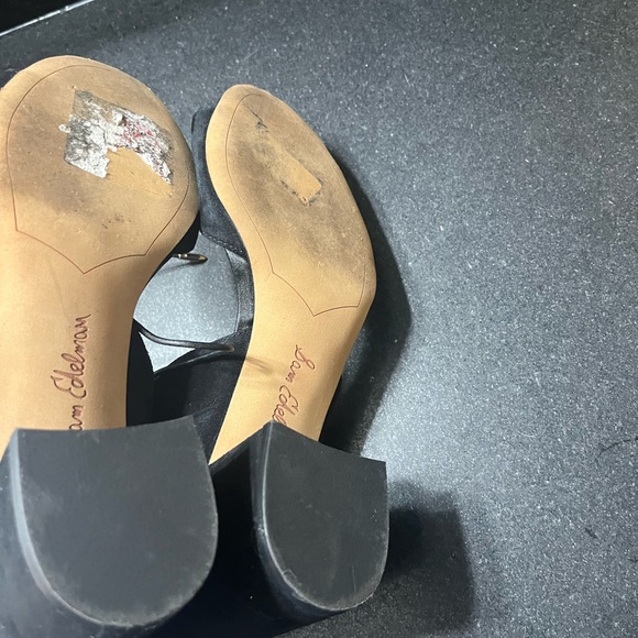 Sam Edelman Block Heel Wrap Straps - Picture 3 of 5